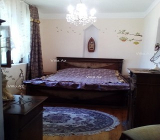 Cottage in Pirshagi. Stone house with double brickwork for sale, -6