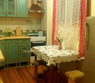 Cottage in Pirshagi. Stone house with double brickwork for sale, -19