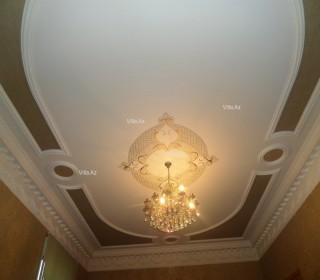 2-storey 360 m2 villa in 8 plots in the center of Hazi Aslanov, -16