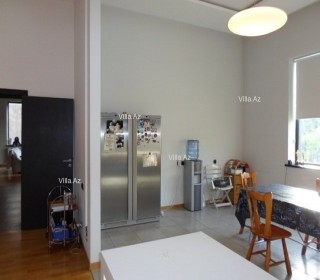 İtaliyadan gətirilən Venesiya mərmərindən kamini olan villa, -15