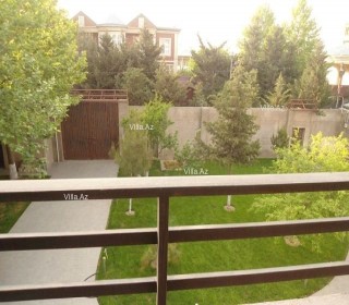 İtaliyadan gətirilən Venesiya mərmərindən kamini olan villa, -20