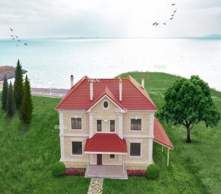 buy villa on the Odessa coast, 50 meters from the sea, -11
