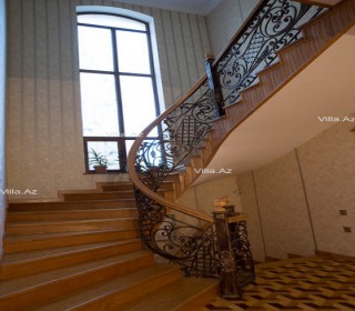 In the village of Bakikhanov, near a mosque and a lukoil, a 3-storey house, -7