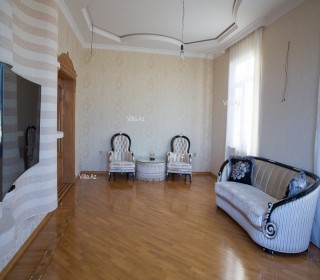 In the village of Bakikhanov, near a mosque and a lukoil, a 3-storey house, -9