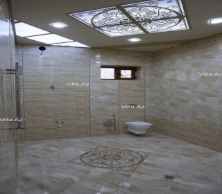 In the village of Bakikhanov, near a mosque and a lukoil, a 3-storey house, -18