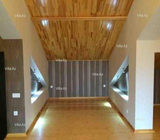 Badamdarda Özəl layihə əsasinda cox keyfiyyətli materiallardan istifadə edilərək tikilmiş villa, -4