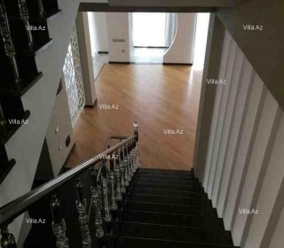 Badamdarda Özəl layihə əsasinda cox keyfiyyətli materiallardan istifadə edilərək tikilmiş villa, -9
