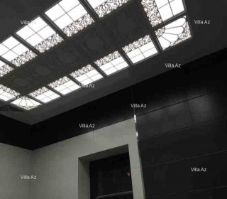 Badamdarda Özəl layihə əsasinda cox keyfiyyətli materiallardan istifadə edilərək tikilmiş villa, -12