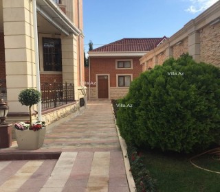 Qara Qarayev metrosunun yaxinliginda; 3 mərtəbəli mansardlı villa, -2