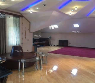 Qara Qarayev metrosunun yaxinliginda; 3 mərtəbəli mansardlı villa, -10