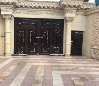 Qara Qarayev metrosunun yaxinliginda; 3 mərtəbəli mansardlı villa, -13