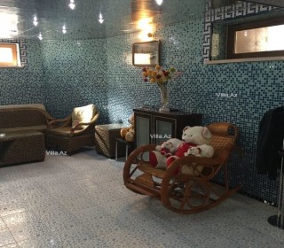 Qara Qarayev metrosunun yaxinliginda; 3 mərtəbəli mansardlı villa, -16