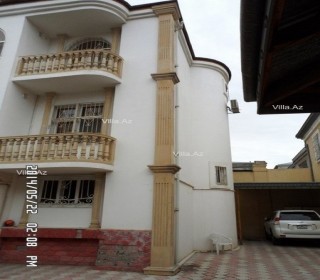 In Baku, on Ataturk Avenue, a 3-storey 7-room villa is for sale, -14