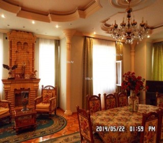 In Baku, on Ataturk Avenue, a 3-storey 7-room villa is for sale, -19