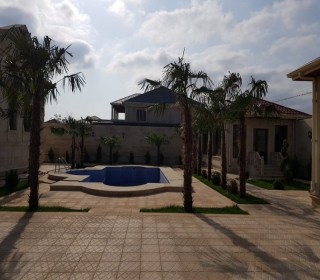 Suvelan Qala yolunda 4 otaqli ela temirli villa, -5