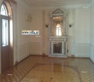 On Ataturk Avenue next to the Bank of Baku, a 2-storey, 9-room villa for sale, -9