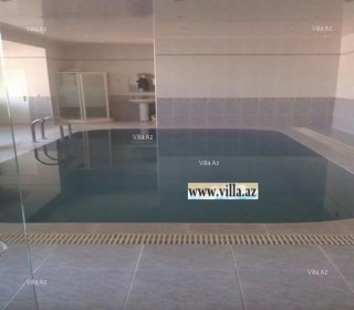 On Ataturk Avenue next to the Bank of Baku, a 2-storey, 9-room villa for sale, -12
