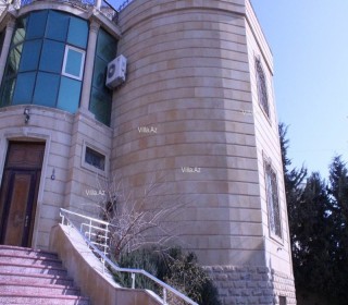 3-story, smartly furnished villa is for sale near the Asiman restaurant in Bak, -5