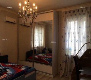 badamdarda temirli hovuzlu villa, -11