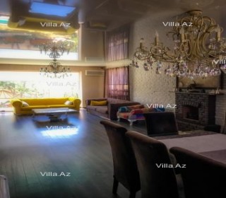 badamdarda temirli hovuzlu villa, -13