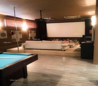 badamdarda temirli hovuzlu villa, -15