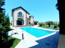 Mərdəkanda ilboyu tıxacsız ərazidə hovuzlu ev satılır, -8