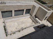 Pərdələr və pəncərələrə avtomatik açılan villa Novxani, -5