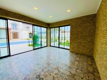Merdekanda yeni insa edilmis 2 mertebeli villa satilir, -9