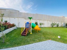 6 otaqlı yeni təmirli villa satılır , -6