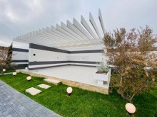 Merdekan baglarinda "Bravo" supermarket ətrafında yeni 2 mərtəbəli hovuzlu villa satılır, -2