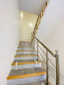Merdekan baglarinda "Bravo" supermarket ətrafında yeni 2 mərtəbəli hovuzlu villa satılır, -6