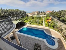 Nardaranda dəniz mənzərəli villa satılır, -9