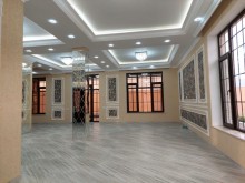 Mərdəkanda dəniz mənzərəli əla təmirli villa satılır, -3