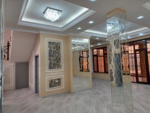 Mərdəkanda dəniz mənzərəli əla təmirli villa satılır, -19