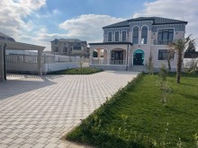 Nardaranda yeni hovuzlu villa satilir, -2