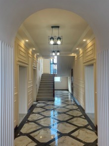 Nardaranda yeni hovuzlu villa satilir, -5