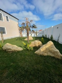 Nardaranda yeni hovuzlu villa satilir, -20