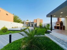 bag evleri coxluq teshkil etdiyi merdekan erazisinde modern villa satilir, -3