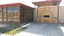 Novxanida 3 mertebeli aglayli villa satilir, -5