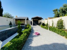 Mərdəkanda 1 mertebeli villa bağ evi, -2