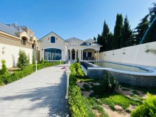 Mərdəkanda 1 mertebeli villa bağ evi, -10