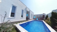 Mərdəkanda qapalı şəhərcikdə hovuzlu ev 3D tur 360 panorama, -2