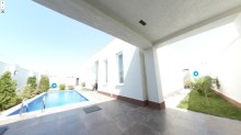 Mərdəkanda qapalı şəhərcikdə hovuzlu ev 3D tur 360 panorama, -4