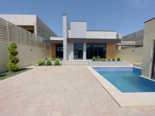 New 1-storey modern cottage for sale in Baku, -19