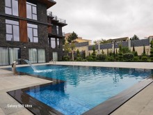Novxanıda modern villa ev Deniz menzereli, -3