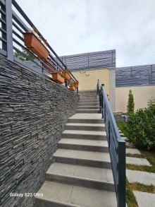 Novxanıda modern villa ev Deniz menzereli, -6
