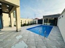Baku, courtyard house with 4 rooms in Mardakan settlement, -3