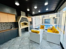 Baku, courtyard house with 4 rooms in Mardakan settlement, -5