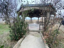 Azerbaijan - Baku city Novkhani gardens, -9