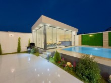 Buying a new house in Baku, Mardakan settlement. 1 floor, 4 rooms, -6